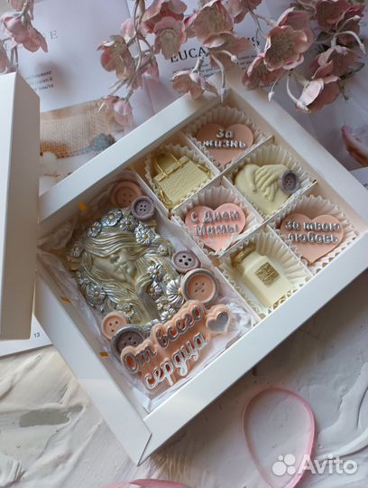 Шоколад ручной работы день мамы