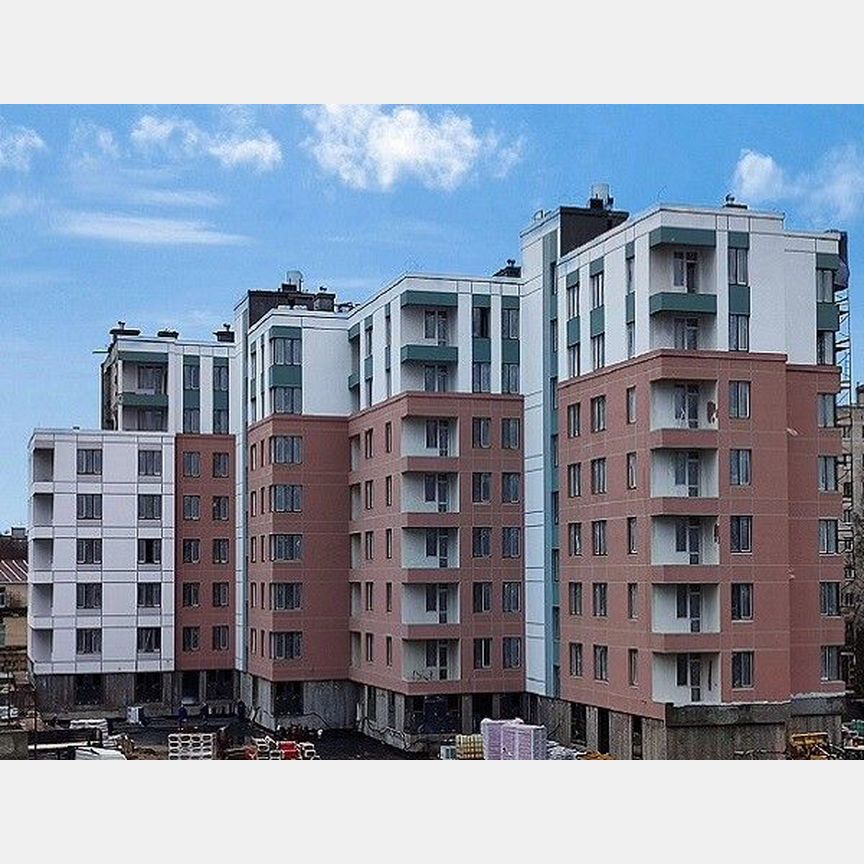 1-к. квартира, 46,6 м², 6/8 эт.