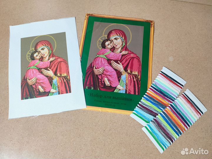 Вышивка крестом икон новая