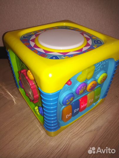 Развивающий музыкальный кубик baby GO