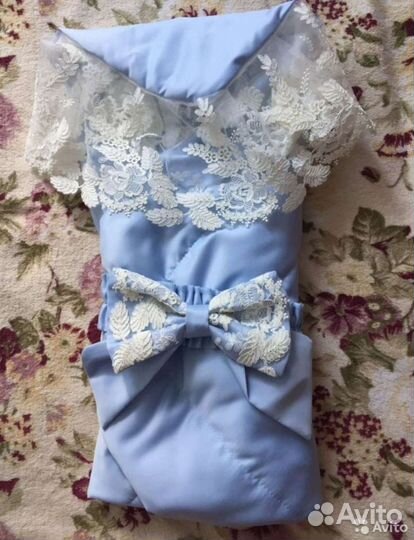 Конверт на выписку для мальчика летний