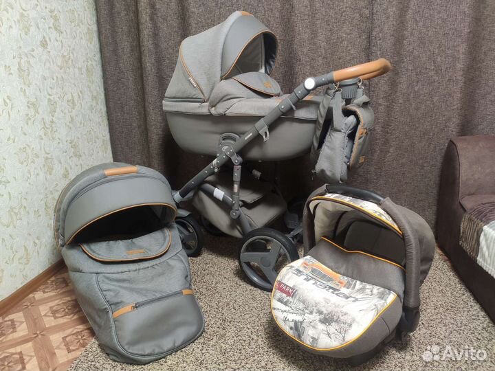 Коляска adamex 3 в 1