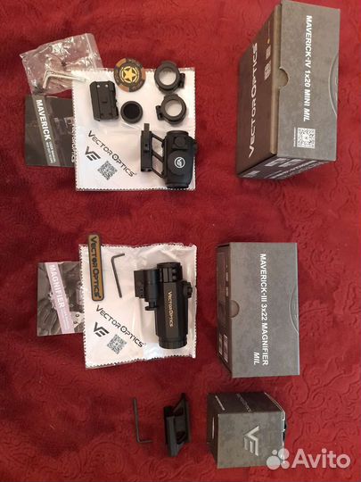 Коллиматорный прицел и магнифер военной серии