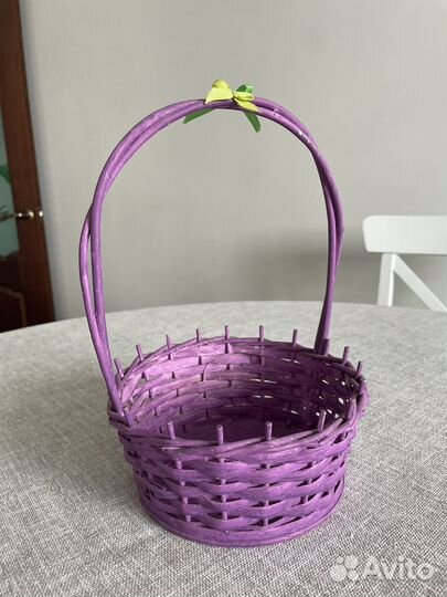 Плетеные корзинкидля цветов и фруктов