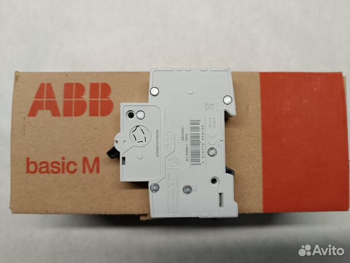 Автоматический выключатель ABB Basic M 1P 16A