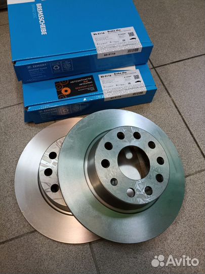 Задний тормозной диск VW Golf 6, Jetta, Skoda Yeti