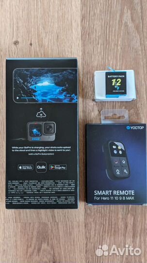 Экшн-камера GoPro Hero12 Black + аксессуары