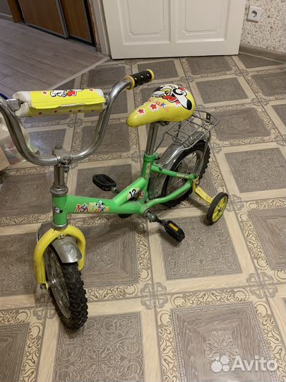 Детский велосипед Мультяшка