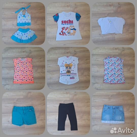 Пакет вещей на девочку