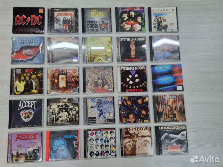 Музыкальные cd диски