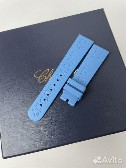 Chopard каучуковый ремешок для часов 19/16 мм