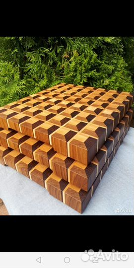 Торцевые разделочные доски