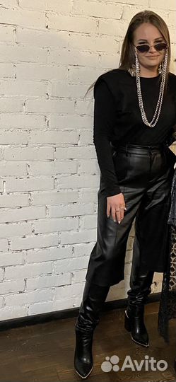 Кожанные шорты