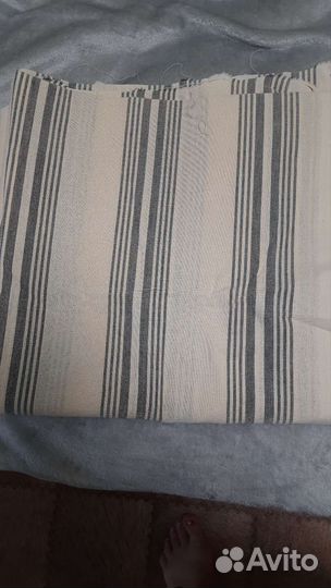 Ткань отрезы хлопок тик