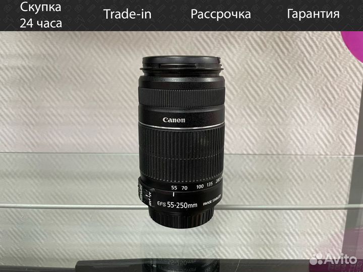 Объектив Canon EF-S 55-250mm f/4-5.6 IS