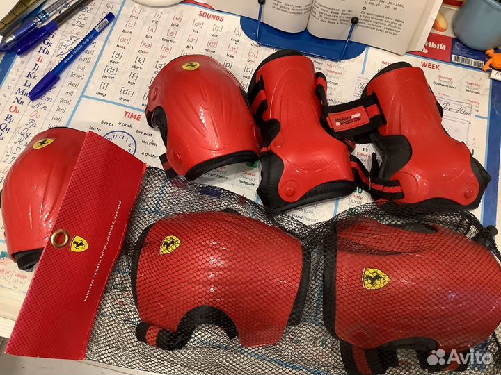 Комплект защиты Ferrari для детей L