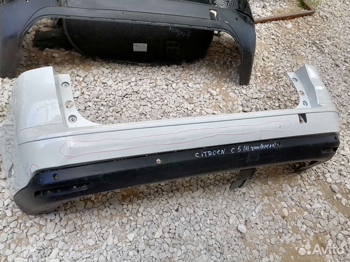 Бампер задний Citroen C5 2 2008-2017