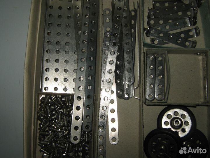 Детский металлический конструктор СССР