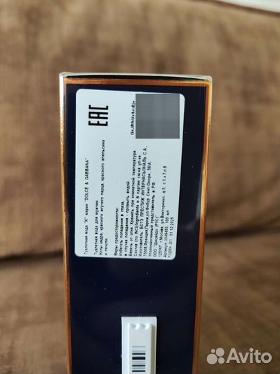 Туалетная вода dolce&gabbana K King 100ml