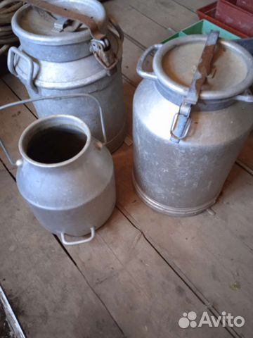 Фляга, бидон алюминиевый СССР