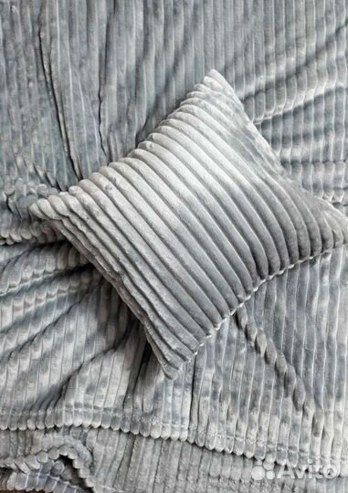 Плед плюшевый двухсторонний