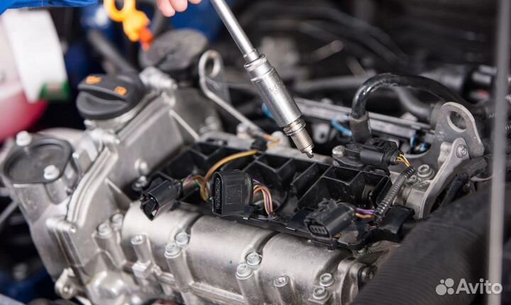 Замена бензинового двс на Kia Rio III Рест.2015-17