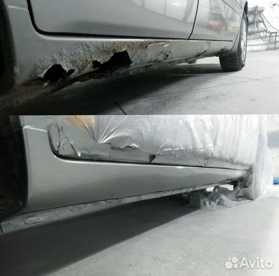 Пороги на Hyundai Getz Хендай Гетц кузовные