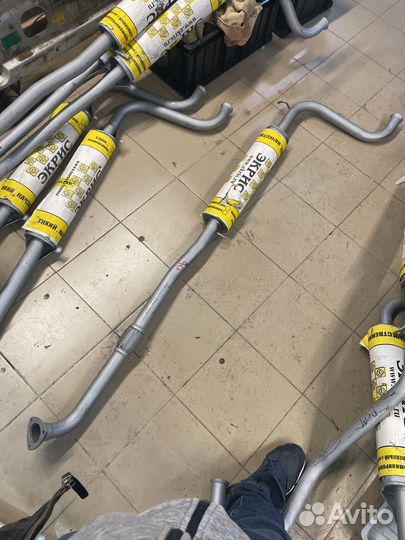 Резонатор лада Гранта 2190 с гофрой