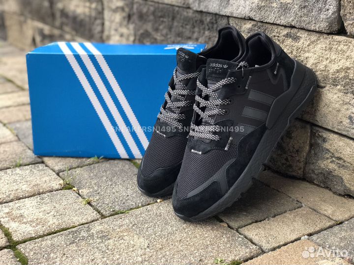 Кроссовки Adidas Nite Jogger Black