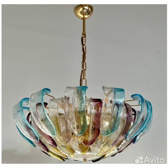 Винтажная крупная люстра Barbini
