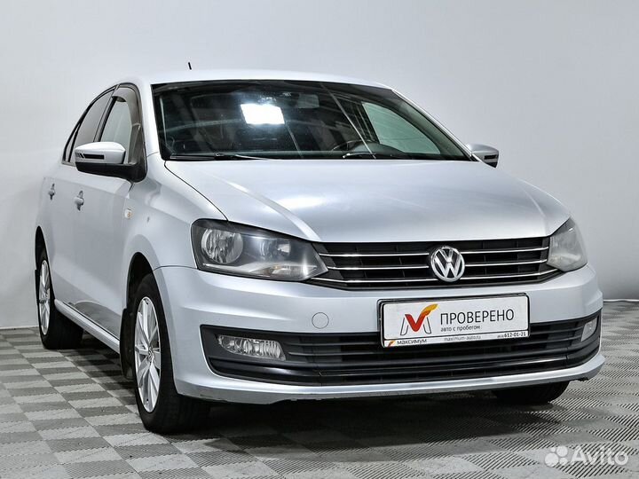 Volkswagen Polo 1.6 AT, 2016, 122 351 км