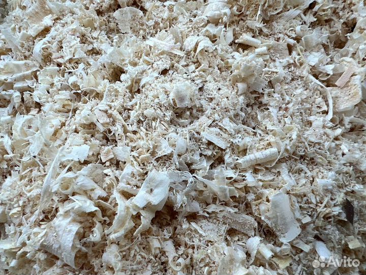 Опилки в мешках