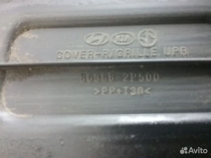 Накладка передней панели Kia Sorento 2 Restail