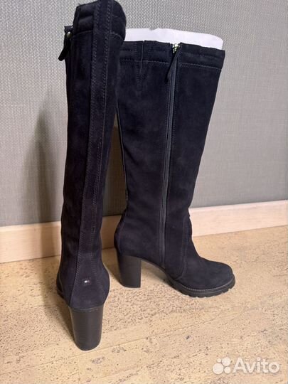 Сапоги женские натуральная кожа 39