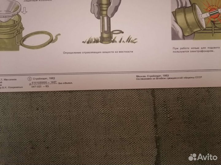 Плакаты СССР гражданская оборона 1983 г