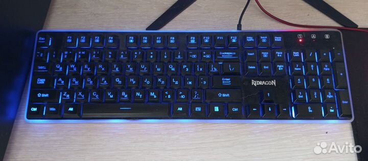 Клавиатура, мышь, коврик