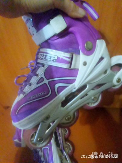 Роликовые коньки раздвижные