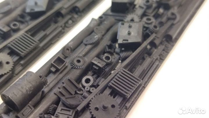 Вагон 1:87 имитация груза