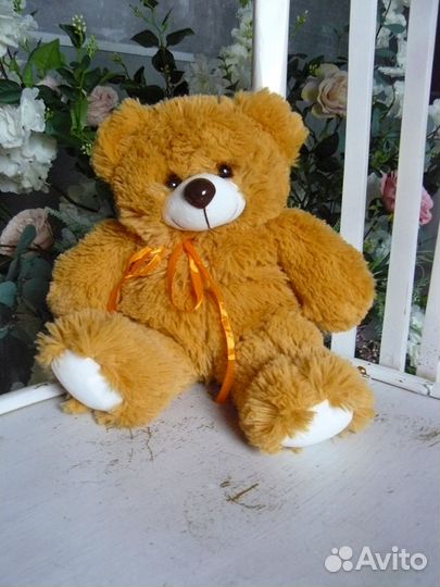 Мишка плюшевый 30 см очень мягкий, не только детям