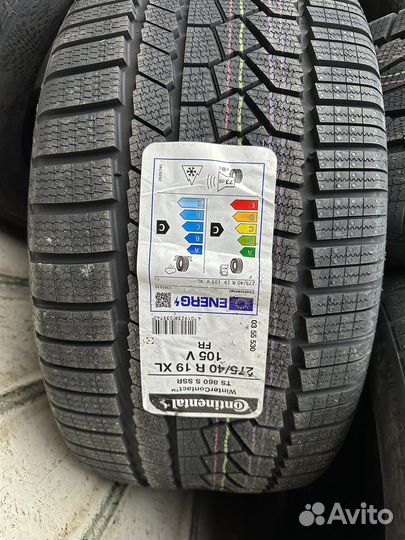 Continental ContiWinterContact TS 860S 245/45 R19 и 275/40 R19 105V
