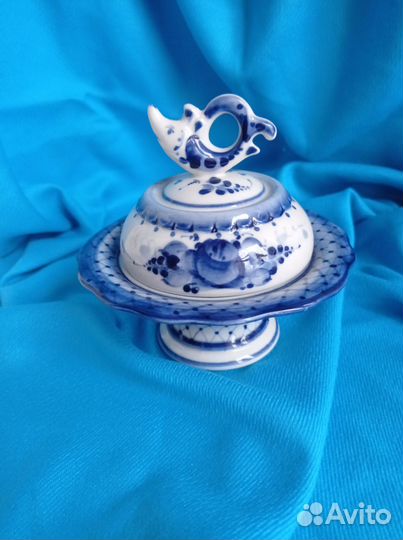 Икорница. Гжель