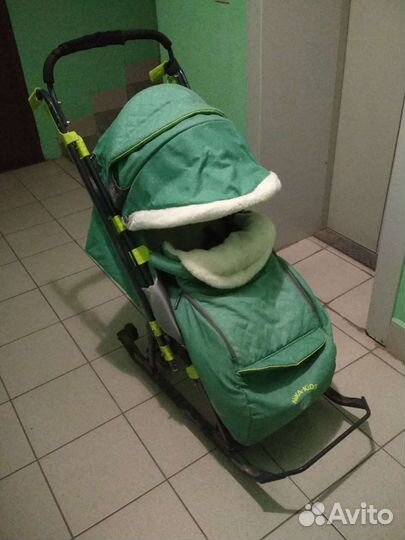 Санки-коляска Nika kids