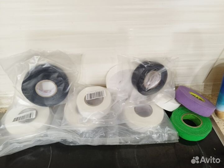 Лента для клюшек. Тейп. Hockey tape