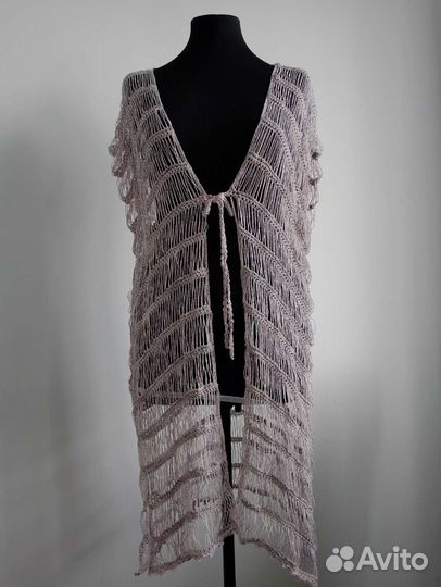 Прозрачный кардиган