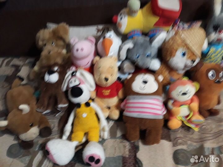 Мягкие игрушки пакетом. 2 пакета