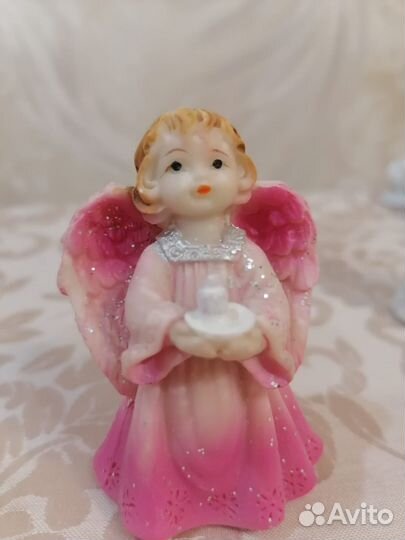 Статуэтки ангелочки керамика