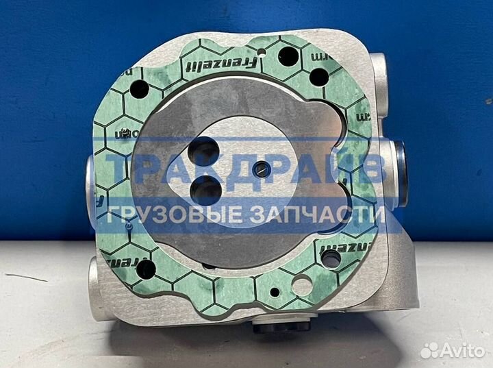 Комплект ГБЦ компрессора MB type пластинчатый клапан OLD type (ГБЦ+плата в сборе+прокладки) MAN/MB/D