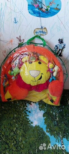 Коврик для игр. Ждёт нового хозяин. Двусторонний