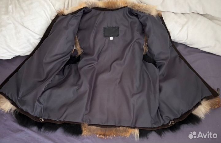 Жилетка меховая женская 46