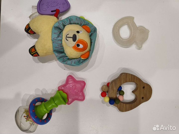 Игрушки грызунки - погремушки пакетом